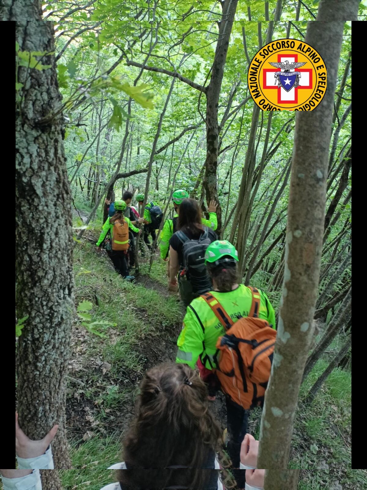17 maggio 2026. San Benedetto in Alpe (FC). Soccorsa escursionista.