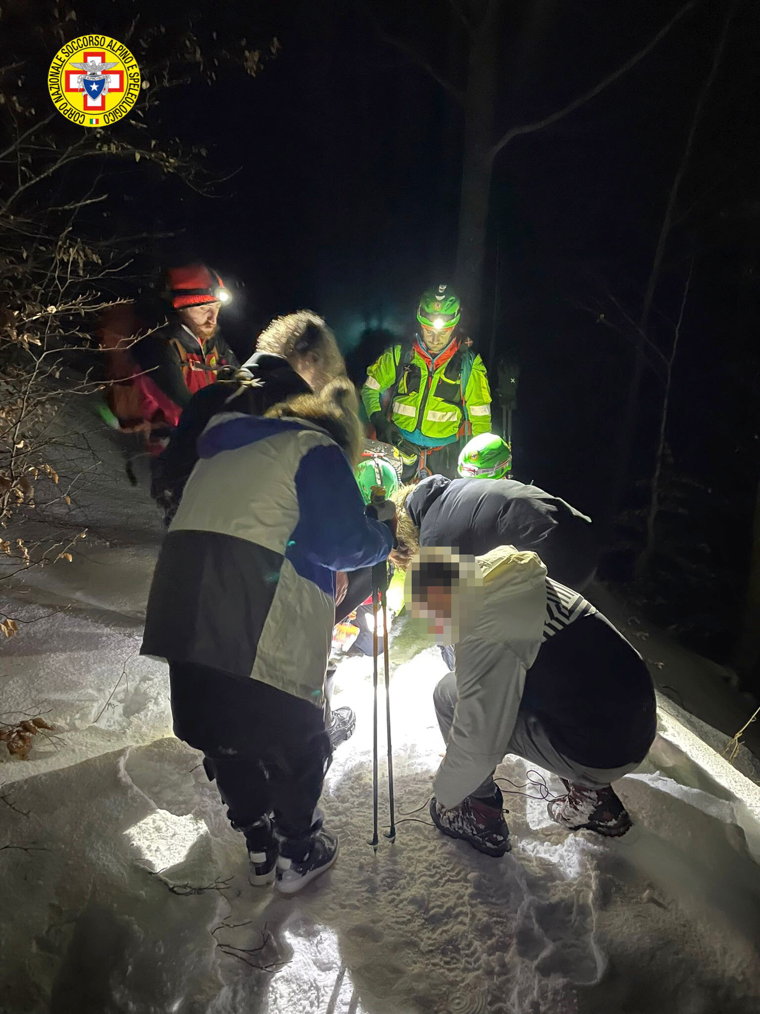 5 dicembre 2021. Monte Ventasso (RE). Brutta avventura per un gruppo di escursionisti.