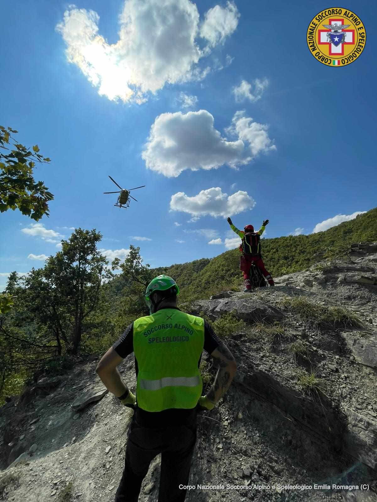 5 settembre 2021. Civorio (Civitella di Romagna - FC). Cade dalla moto durante escursione in enduro.