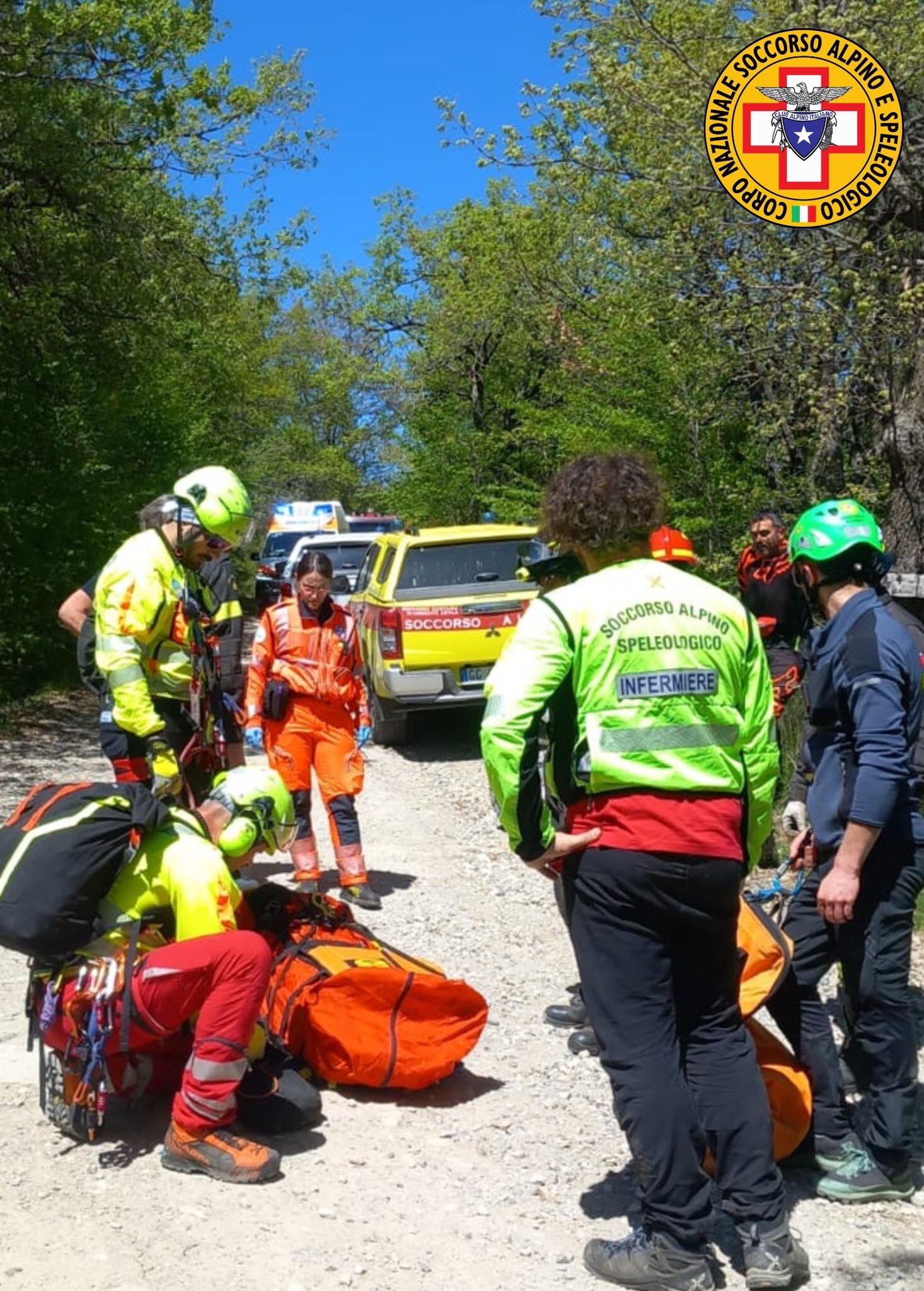 1 maggio 2026. Monzuno / Castiglione dei Pepoli (BO). Doppio intervento di recupero per la stazione Rocca di Badolo