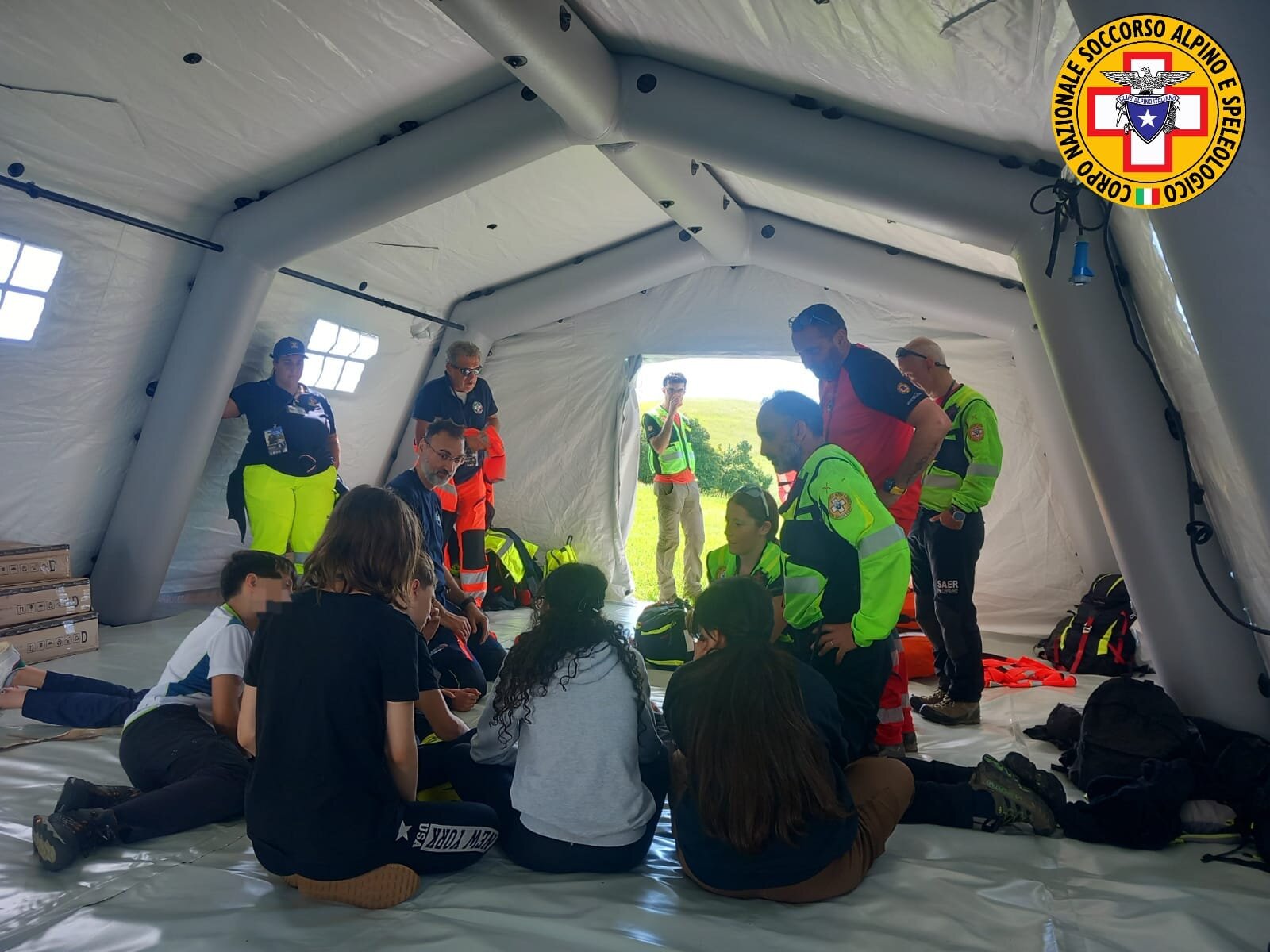 23-25 maggio 2024. Monte Sole (Marzabotto - BO). Esercitazione congiunta SAER, Pubblica Assistenza Sasso Marconi, Volontari Protezione Civile Marzabotto.