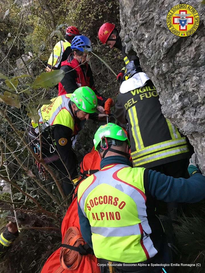 3 dicembre 2018. Pietra di Bismantova (Castelnovo n&eacute; Monti - RE).