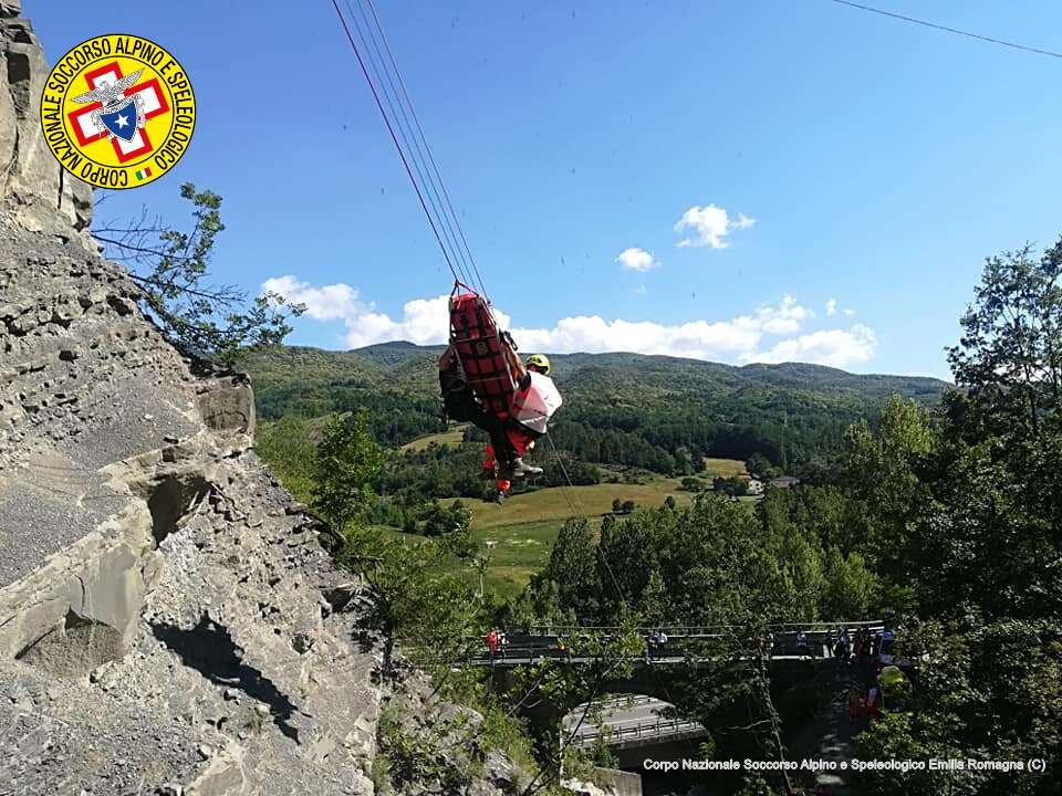 24 giugno 2018. BORGO VAL DI TARO (Pr). Il CNSAS al Torneo Sanitario Nazionale dei Tre Confini.