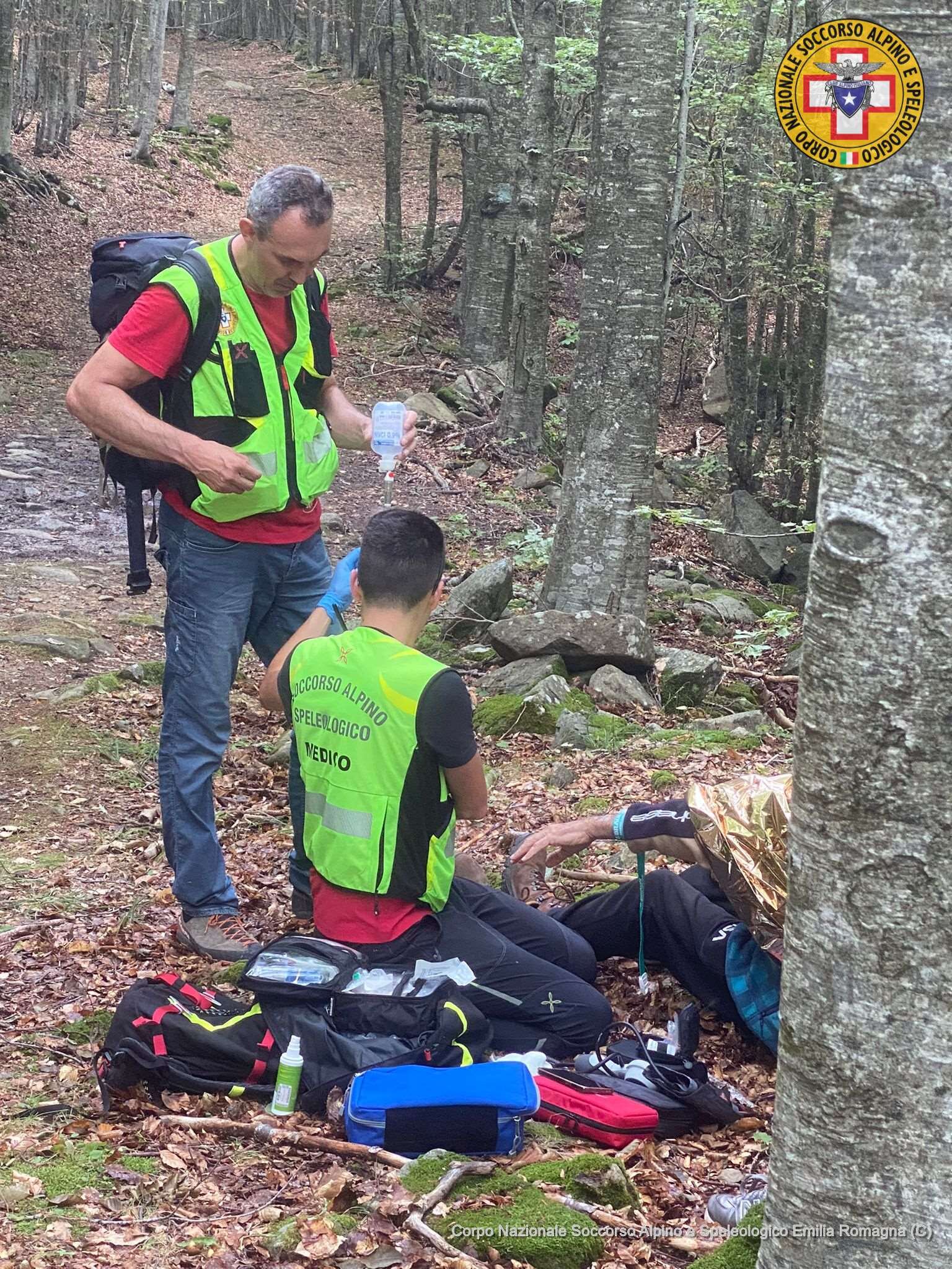 4 settembre 2022. Appennino reggiano. Diversi interventi per il personale del Soccorso Alpino.