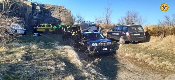 24 aprile 2021. Pian del Falco - Sestola (MO). Recuperato corpo senza vita.