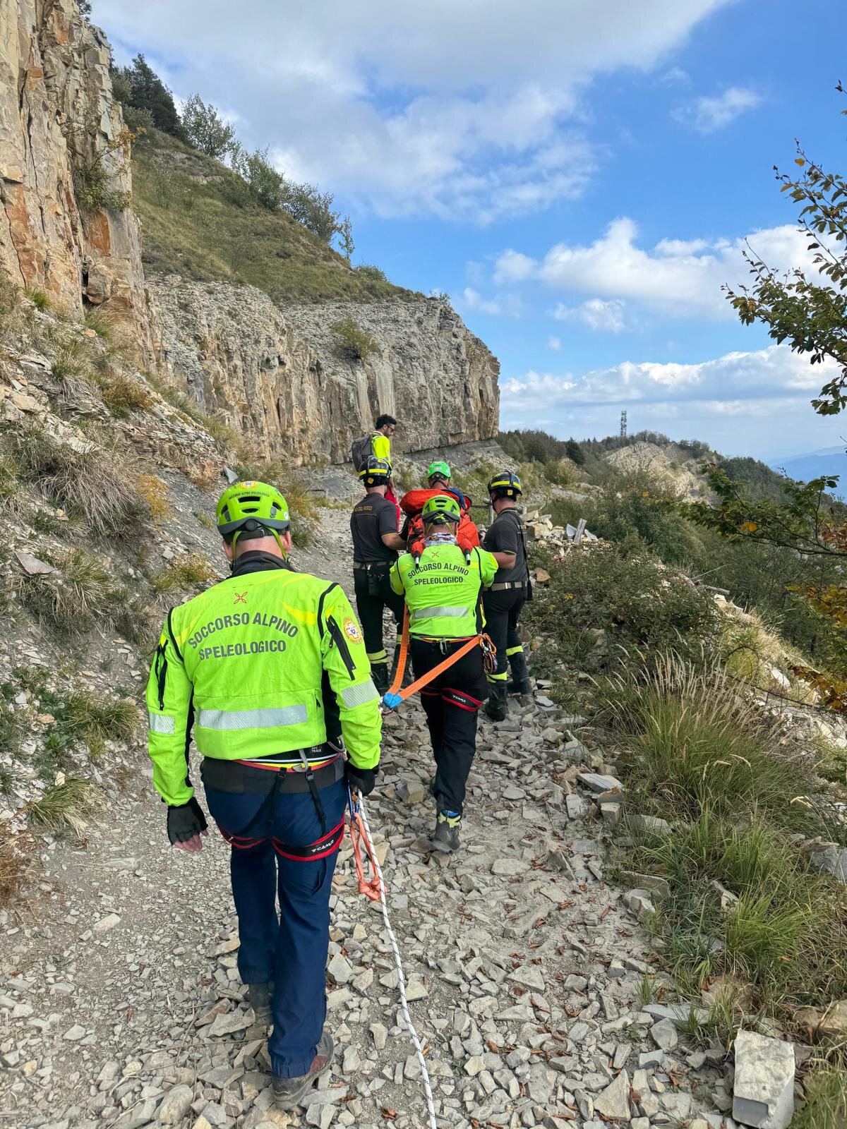 4 ottobre 2026. Appennino Parmense. Giornata impegnativa per i numerosi interventi di soccorso.