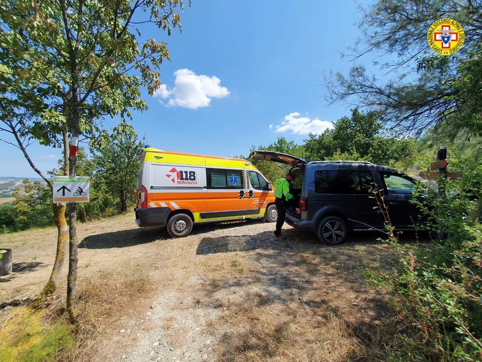 14 luglio 2020. Monte Mauro - Riolo Terme (RA). Perde l'orientamento durante escursione.