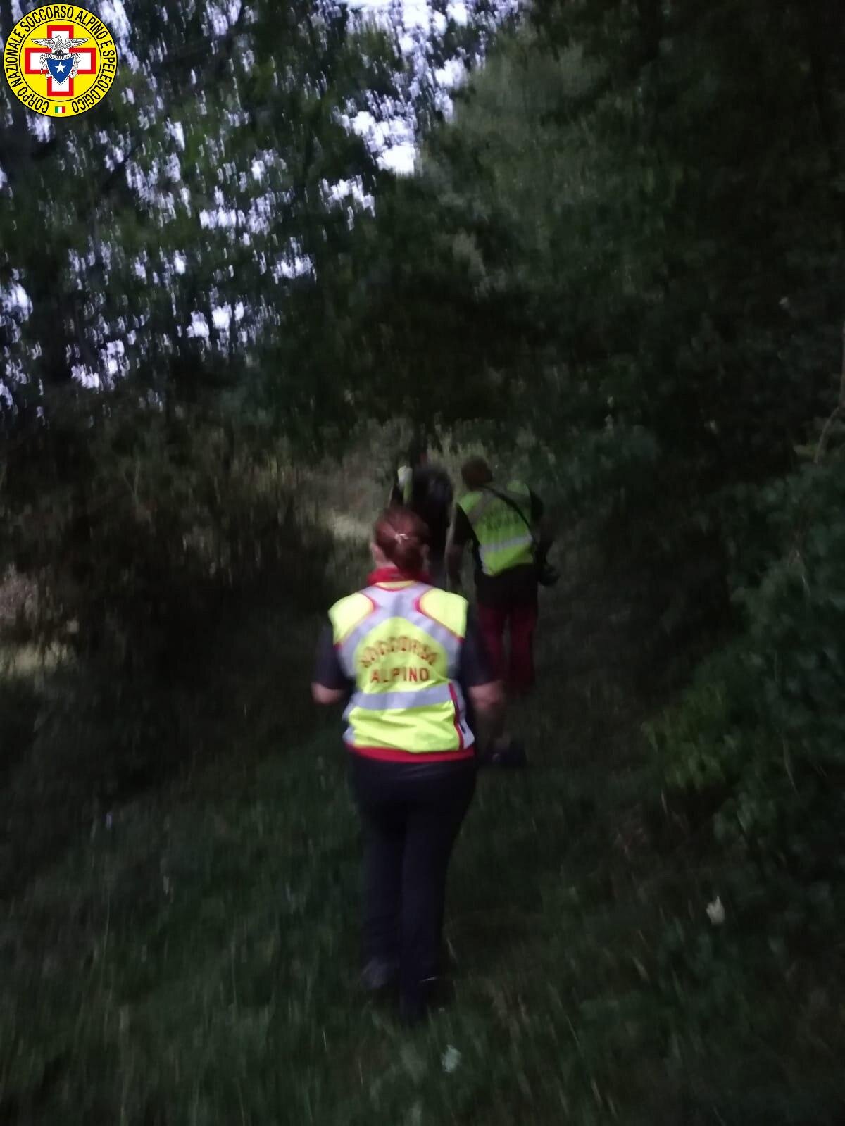 4 ottobre 2018. LAGO SANTO PARMENSE (Corniglio -Pr). Escursionista accusa malore durante camminata.