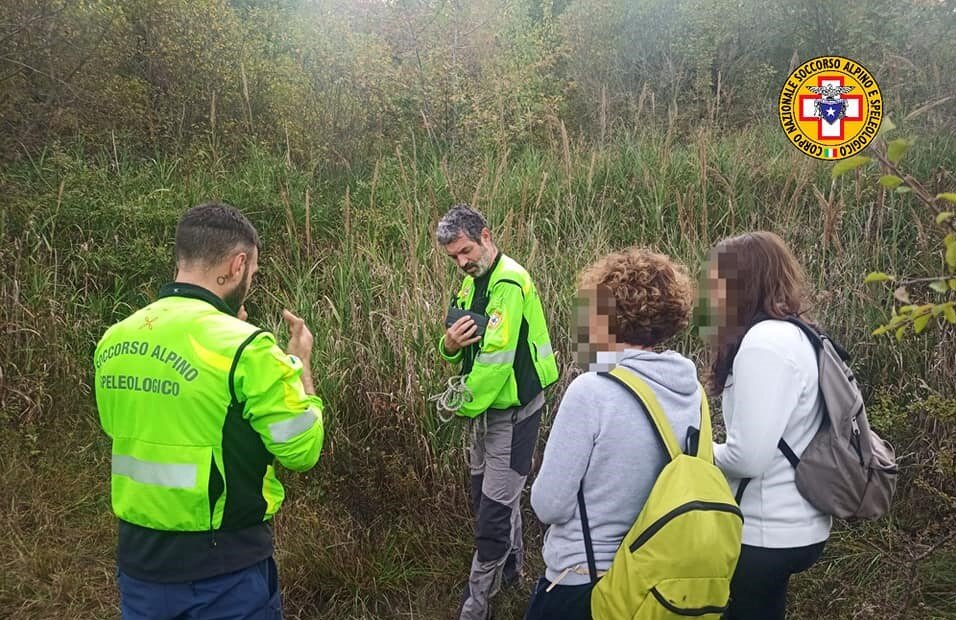 1 novembre 2022. Montegelli (FC). Soccorse persone in difficolt&agrave;.