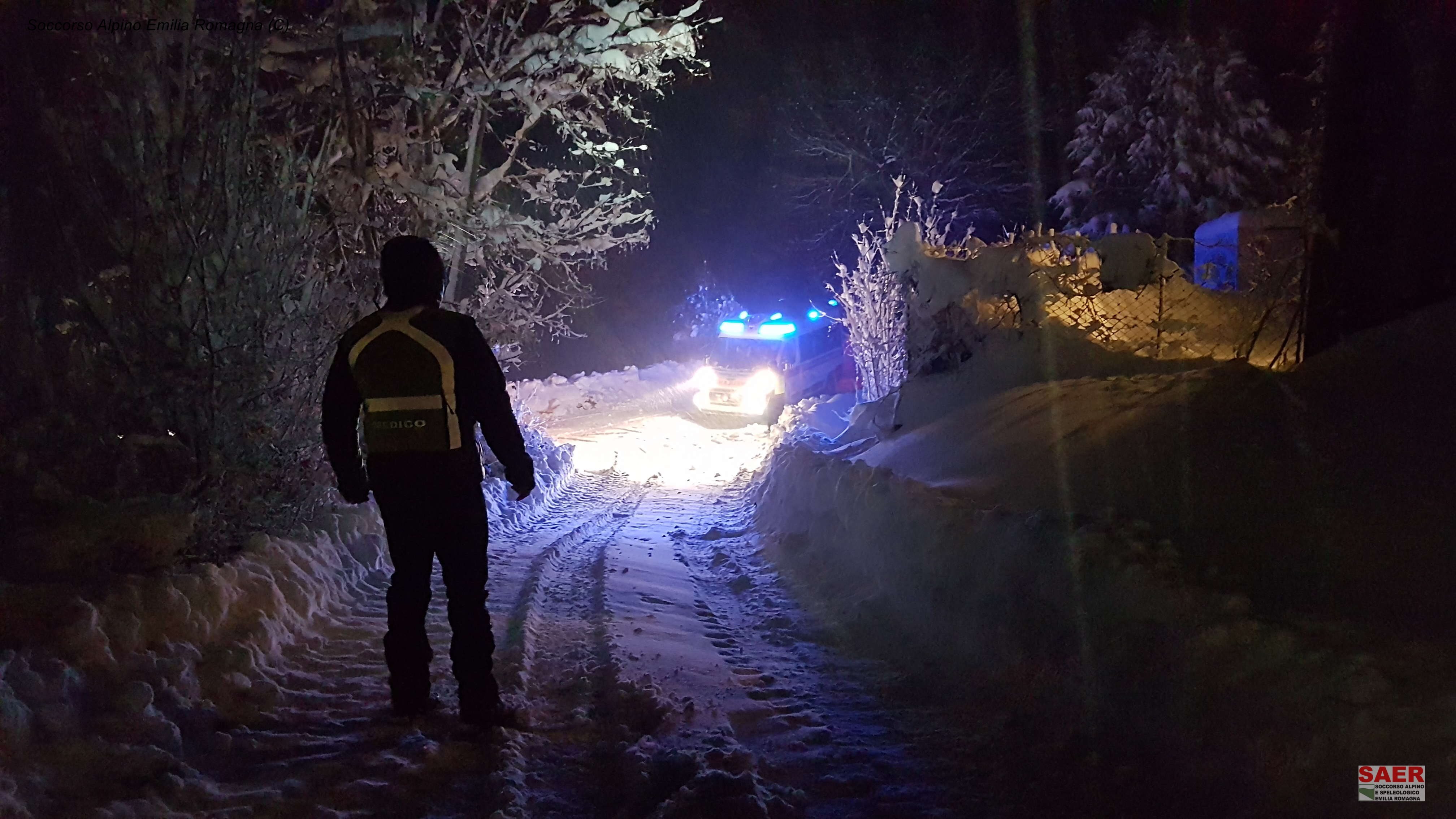 31 dicembre 2017 - MARRA (Corniglio - PR). Ragazza si perde nella notte nei boschi. Ritrovata dopo un'ora incolume.