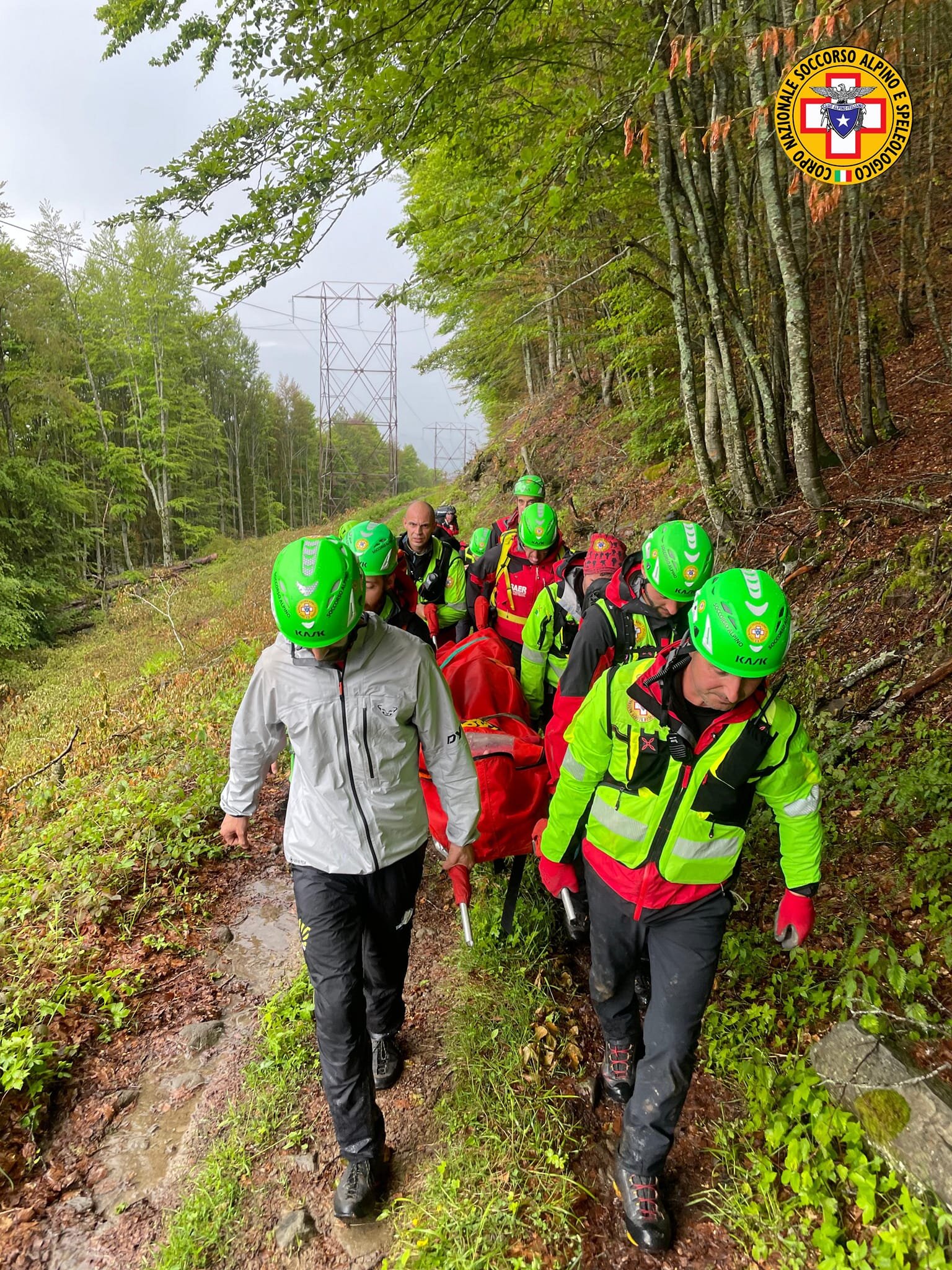 16 giugno 2024. Guiglia (MO). Soccorso escursionista.