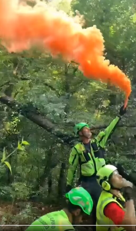 7 agosto 2022. Montese (Mo) - Escursionista infortunata.