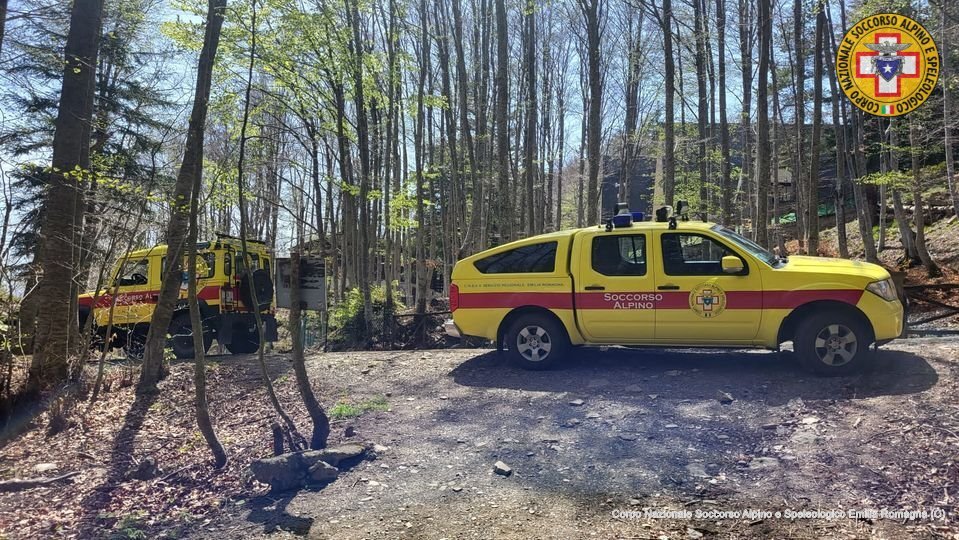 11 settembre 2022. Cascate di Dardagna - Lizzano in Belvedere (BO). Malore durante escursione.