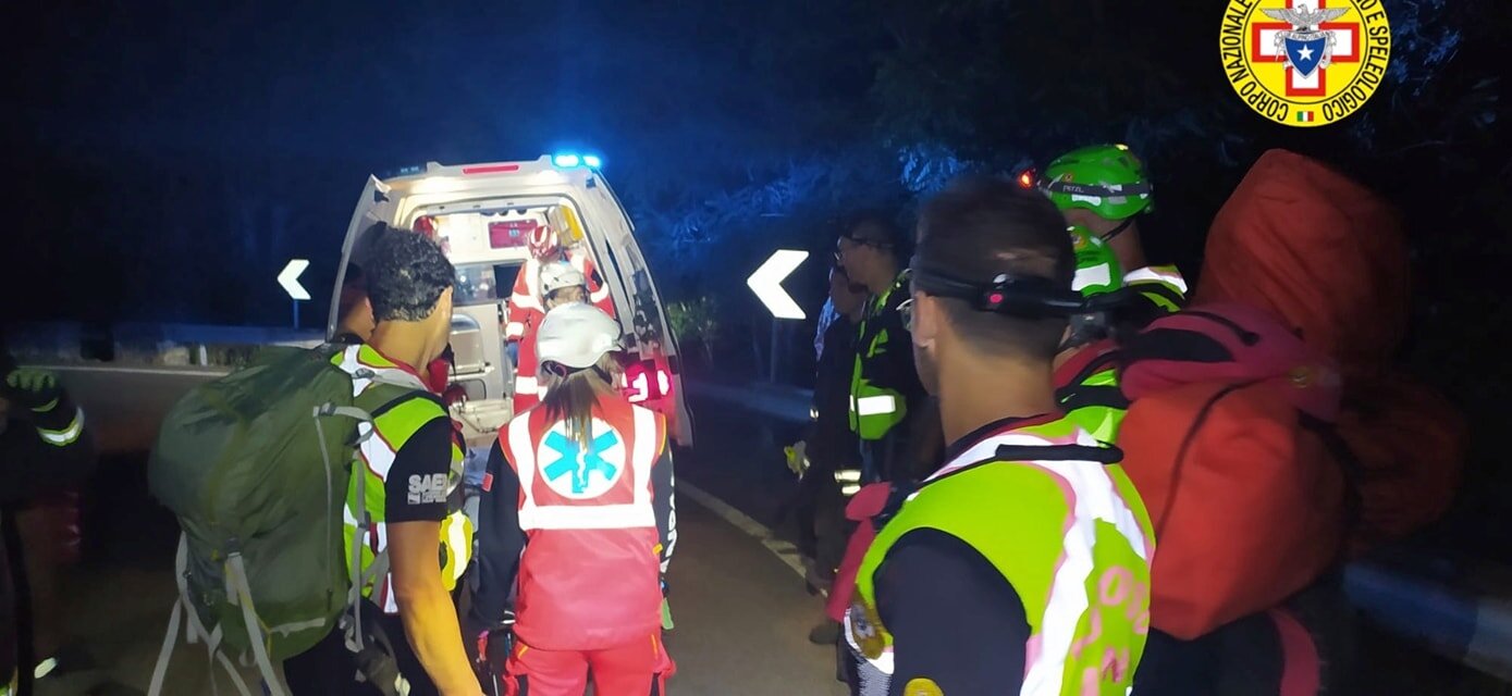 1 luglio 2021. Passo del Brattello (Borgotaro - Pr) Escursionista infortunato