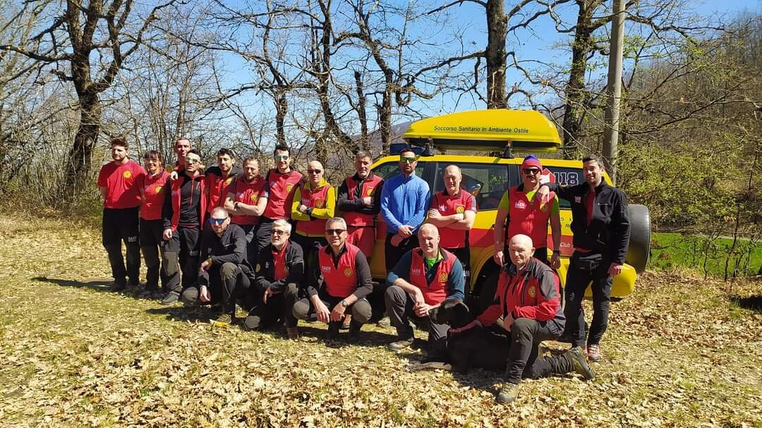 9 e 10 aprile 2022. Valtaro (PR). Week end di formazione sanitaria sulla gestione dei pazienti traumatizzati.