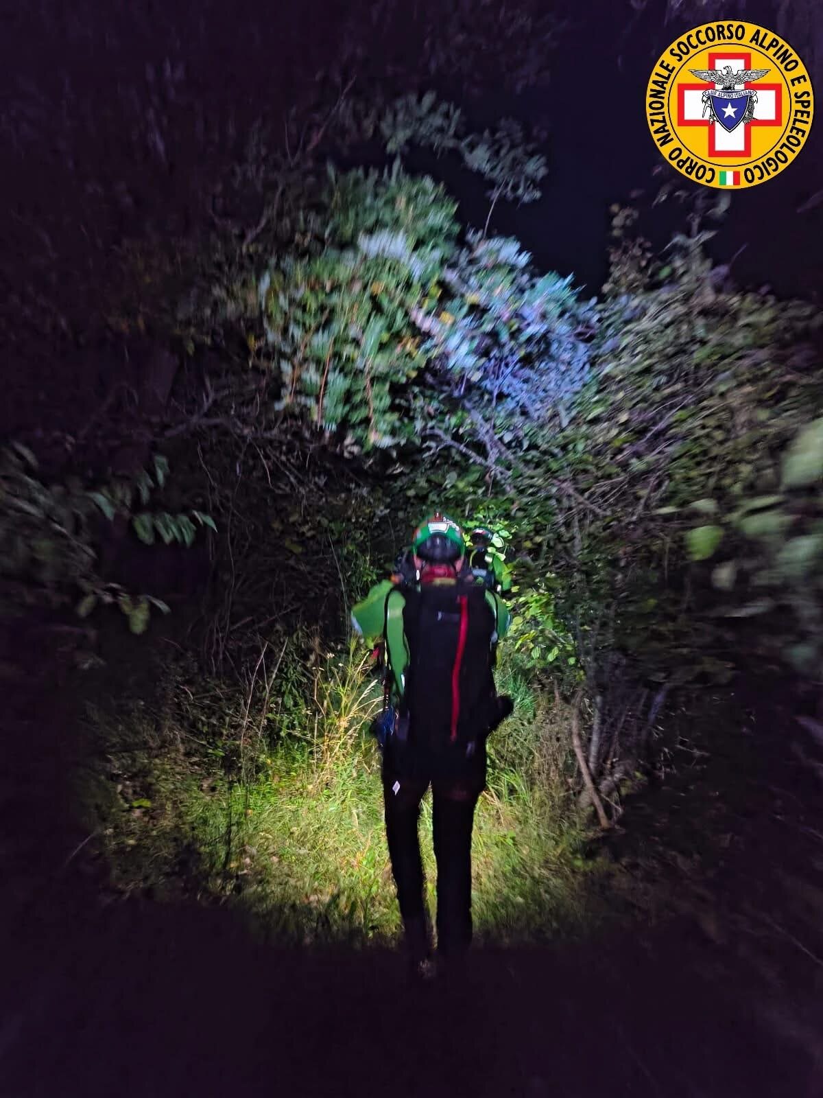 18 ottobre 2025. Lagdei (PR). Soccorsa escursionista in difficolt&agrave;.