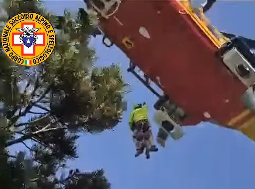 15 giugno 2025. Monte Nero (Ferriere - PC). Recuperati due escursionisti in difficolt&agrave;.