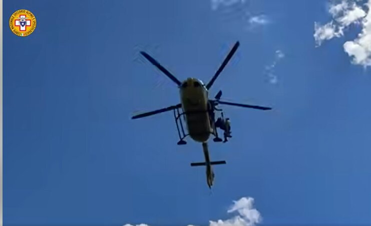 31 agosto 2025. Monte Adone (Monzuno - BO). Intervento di soccorso per trauma su sentiero.