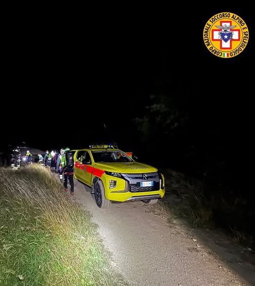 14 settembre 2025. Santa Maria del Taro - PR. Ricerca del fungaiolo disperso conclusa positivamente.