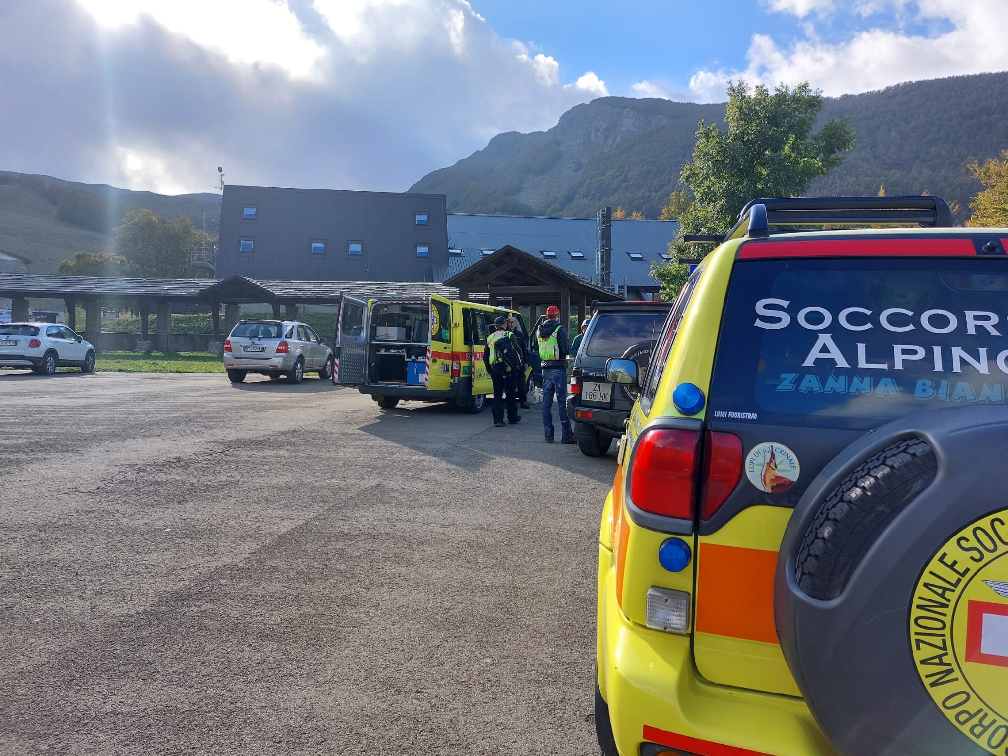 12 ottobre 201. Prato Spilla (Monchio delle Corti - Pr) Attivazione per mancato rientro.