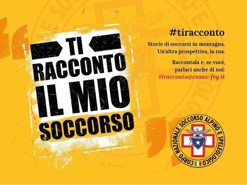 #tiracconto. Storie di soccorsi in montagna.