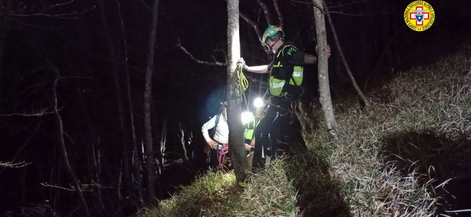 15 aprile 2022. Monte Lesina (PC). Soccorsi escursioni in difficolt&agrave;.