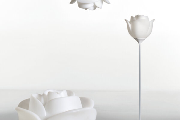 complementi d'arredo MyYour illuminazione - piantana bianca - soggetto fiore complementi d'arredo MyYour illuminazione - piantana bianca - soggetto fiore