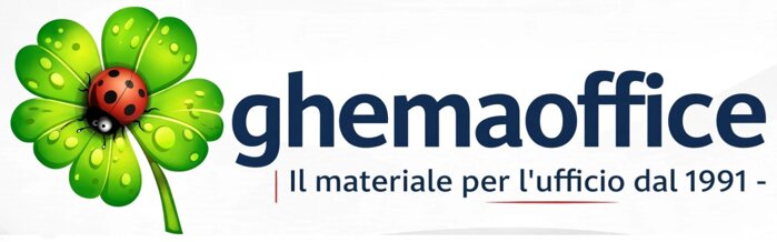 logo ghemaoffice con scritta il materiale uffico dal 1991.jpeg