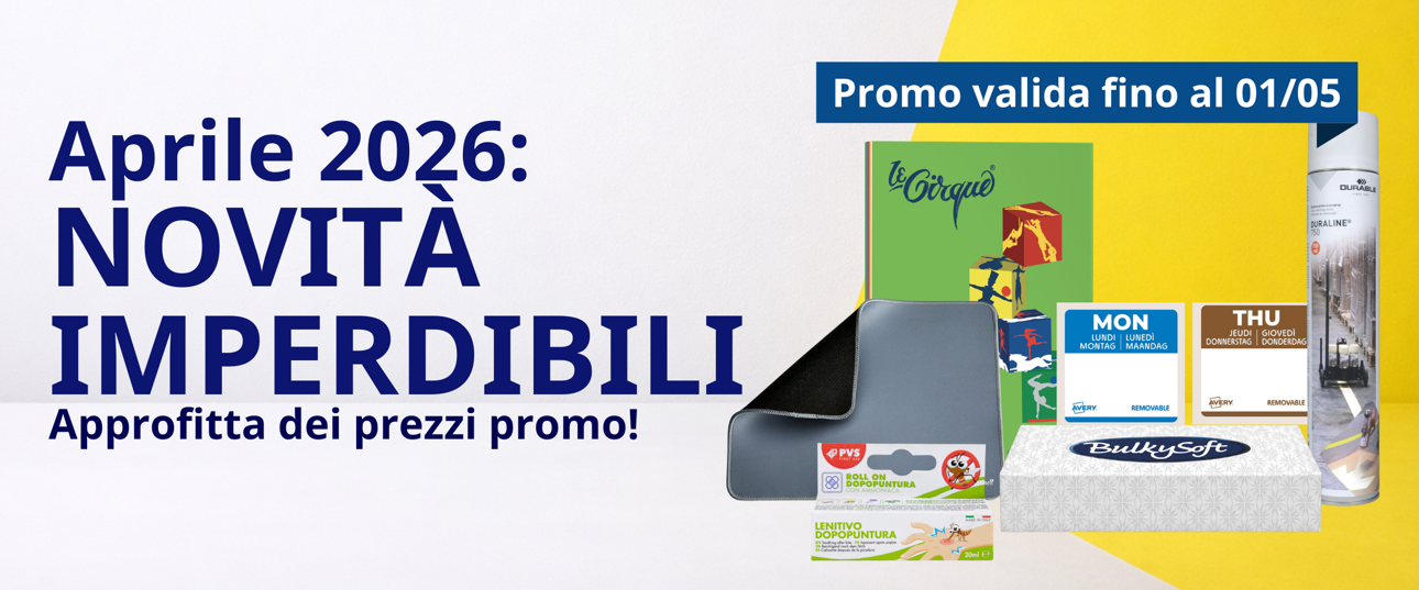 artikle novità aprile