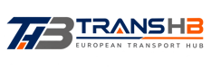 logo moderno trans hb – centro trasporti europeo