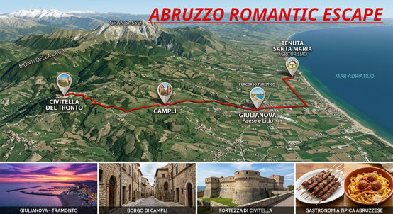 weekend in Abruzzo di 2 giorni con itinerario