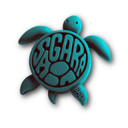 sagara radio - 3d logo transparent