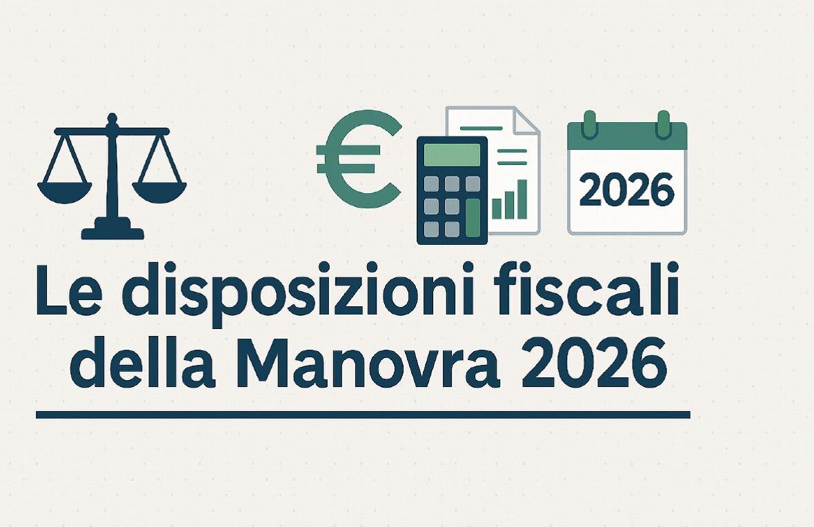 manovra 2026 - disposizioni