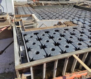 costruzioni , nuovo fabbricato , vespaio