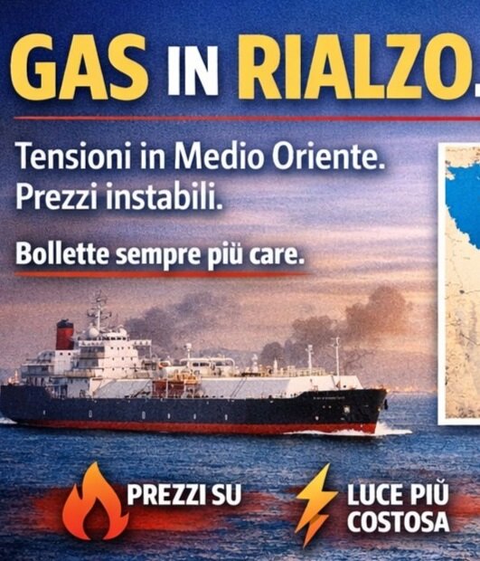 Il prezzo del gas sale, scende, torna a salire