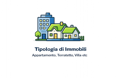 Tipologia di immobili come appartamento, terratetto e villa e differenze nella valutazione