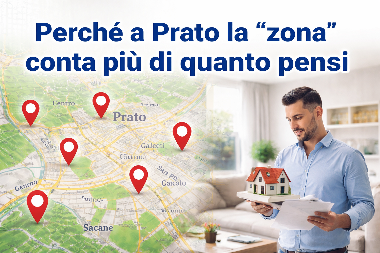 Quanto incide la zona sul valore di una casa a Prato (zona per zona)