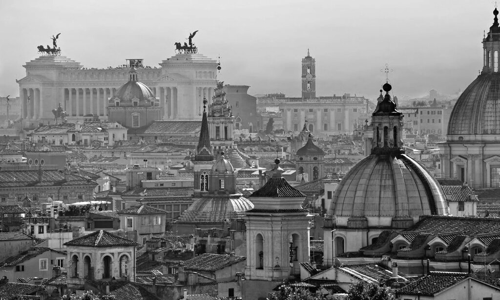 i tetti di Roma