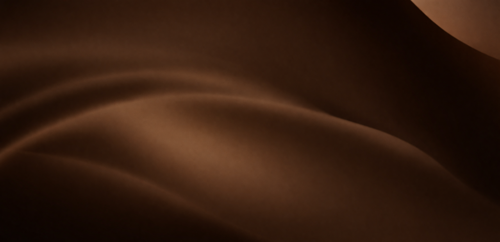 ondulazioni di seta marrone ondulazioni di seta marrone