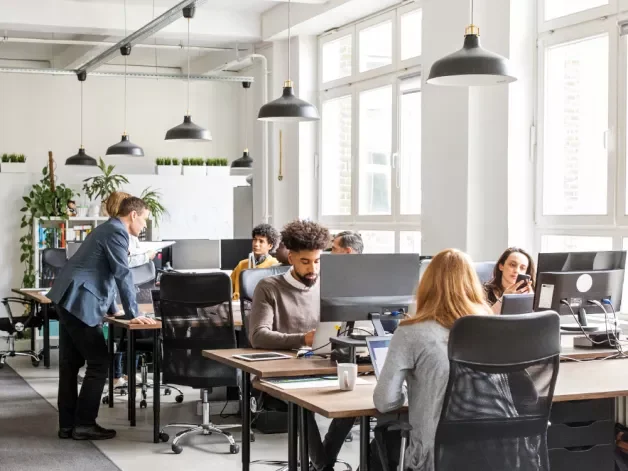 office-workers-at-desk-informal-2