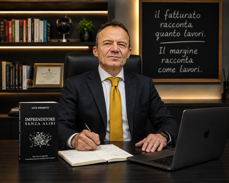 luca ai scrivania