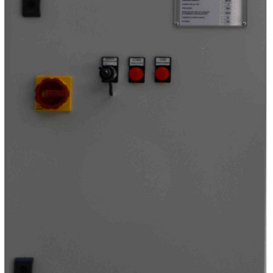 Banco di coniatura canna Particolare del quadro di comando
