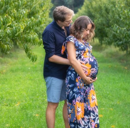 sessioni fotografiche in esterno maternità