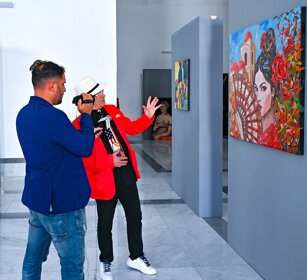 Durante l'intervista