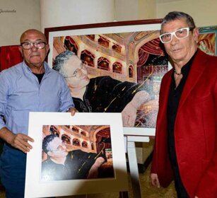 con Nino Ruta fratello di Enzo Ruta