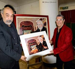 con Alessandro figlio di Giorgio Sparacino