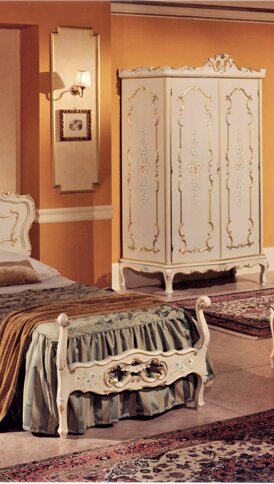 CAMERETTA FENICE LETTO per materasso da 80x190 + Armadietto L130xH207xP60