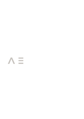 logo aetheria - bianco - sfondo trasparente