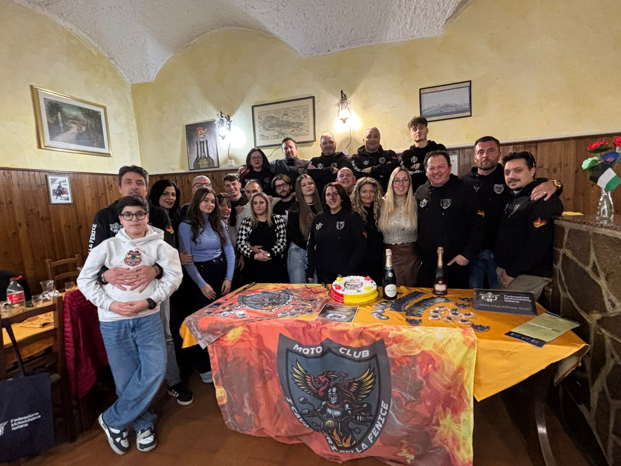 Il &ldquo;battesimo&rdquo; de I Cavalieri Della Fenice: tra asfalto e convivialit&agrave; a Guglionesi