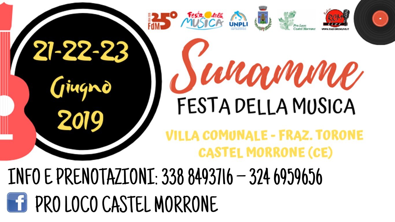 ''SUNAMME'' - Festa della Musica